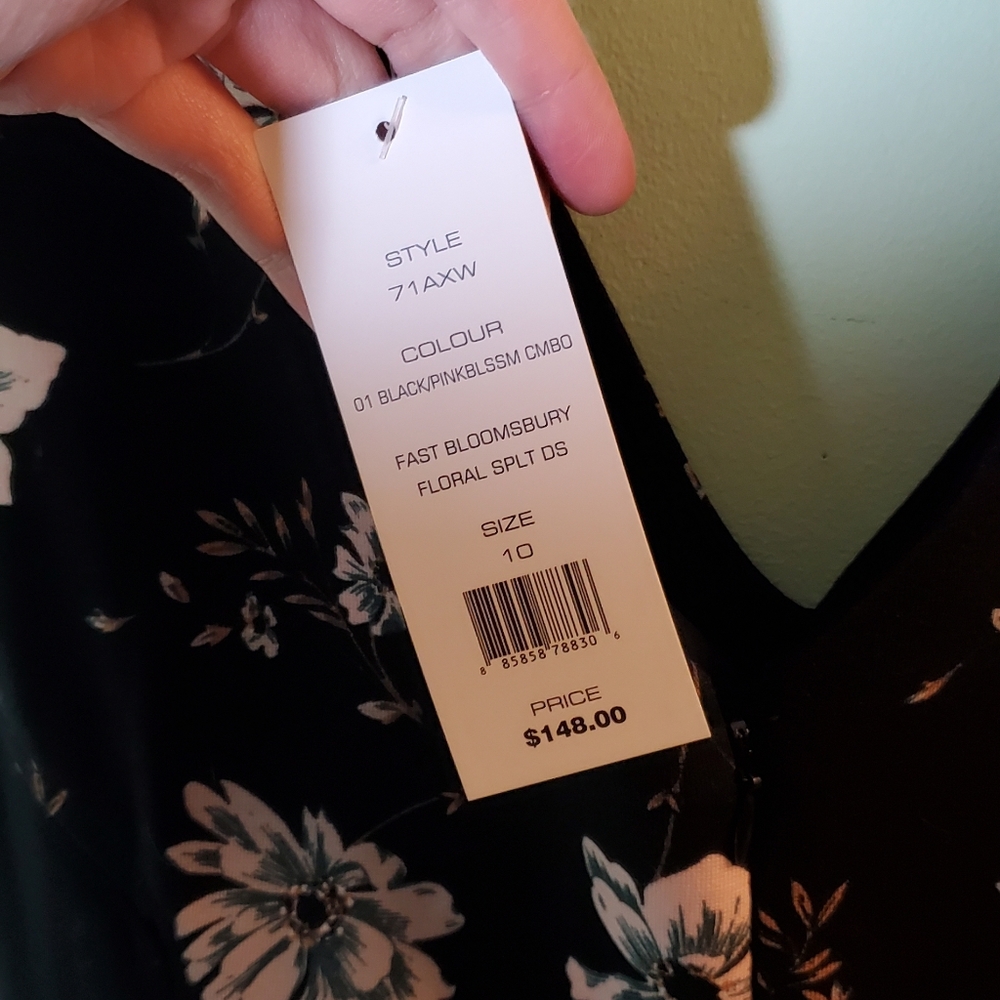 French Connection Bloomsbury Floral Jersey Dress - Picture 9 of 9
